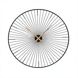 นาฬิกาแขวนผนังหน้าเดียว ลายวิวทิวทัศน์ นาฬิกาแขวนผนังตกแต่งบ้าน ดีไซน์ทันสมัย เงียบไร้เสียงรบกวน เหมาะสำหรับห้องนั่งเล่น ห้องนอน ตกแต่งสำนักงาน - Product Image 2