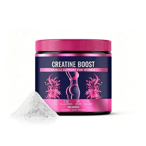 CREATINE BOOST para Mujeres – 5g de Creatina Monohidrato 200 Mesh + 2.5g de Péptidos de Colágeno VERISOL + 1g de L-Glutamina + 1g de BCAA 2:1:1 - Product Image 1