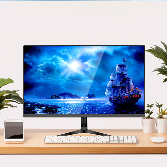 High Performance 144Hz 24 Inch IPS LED Monitor 2560x1440 HD-MI DP Curved Computer Screen Daily Use Gaming 4K Desktop Application