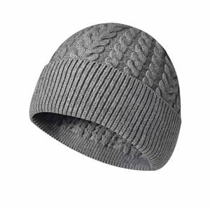 Wholesale Custom New Knitted <b>Hats</b> for <b>Men</b> Women Fashion Simple Solid Color Twist Core Yarn <b>Winter</b> Beanie for Cycling Party Daily - Product Image 6