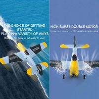 Nuevo Avión de Control Remoto de 2.4GHZ, BF 109 EPP, Avión de Combate Rc, Juguetes de Espuma, Avión de Combate Rc RTF, Planeador Volador, Modelo de Avión de Juguete