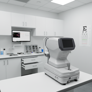 Equipo Oftalmológico Médico, Queratómetro y Refractómetro de Enfoque Automático CCD de Alta Sensibilidad para Examen Ocular y Pruebas de Visión - Product Image 2