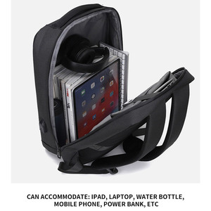 <span class=keywords><strong>Zaino</strong></span> portatile protettivo Eva schiuma Casual multifunzionale resistente all'acqua con USB - Product Image 5