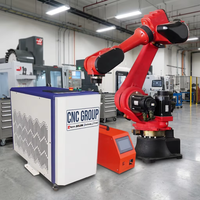 Robot de soudage automatique CNC 6 axes haute précision pour la fabrication de structures métalliques, modèle 2026