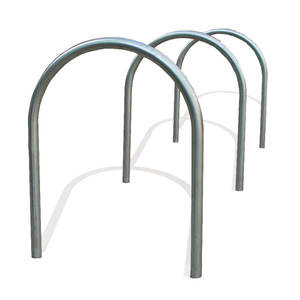 Soportes para Bicicletas en Forma de U Invertida, Soporte de Piso para Bicicletas, Sistema de Alquiler de Bicicletas - Product Image 2
