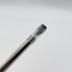 Servicio de Marca Privada OEM, Jeringa de Vidrio de Precisión de 3 ml con Varilla de Empuje de Acero Inoxidable para Uso Cosmético y de Laboratorio Médico - Product Image 4