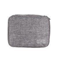 Organisateur de câbles de données de voyage sac de rangement sac de rangement de fils d'écouteurs USB numériques sac de rangement de fils