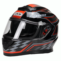Casque intégral de moto, casque de moto modulaire de haute qualité.