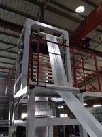 Fourniture directe d'usine de bonne qualité à faible coût mini HDPE LDPE LLDPE machine de soufflage de film de polyéthylène plastique paillage agricole