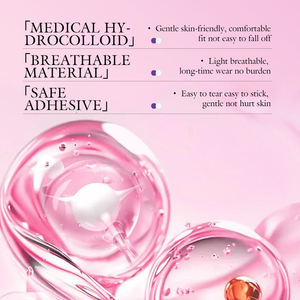 Parches para el Acné KORMESIC 192, 8 Colores, Forma de Corazón, Hidrocoloide, Marca Privada, Tratamiento Personalizado, Parches para Granos y Espinillas - Product Image 5