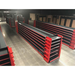 Scaffali usati del negozio dello scaffale di esposizione del supermercato dello scaffale del negozio del metallo di dimensione su misura da vendere - Product Image 4
