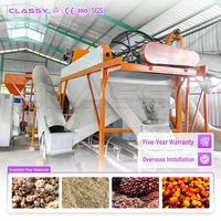 Ligne de production d'engrais en poudre de fumier de poulet CLASSY, équipement de fabrication d'engrais organique granulaire