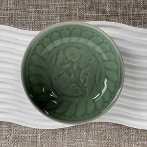 ชุดจานซอสซีลาดอนหลงฉวนแบบดั้งเดิม ทนทาน เป็นมิตรกับสิ่งแวดล้อม สำหรับใส่ซอสปรุงรส ซูชิ 10 ชิ้น - Product Image 3