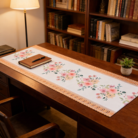 Nappe en plastique imperméable résistante à la chaleur de 50 cm de large en rouleau 0,5*20 m, imprimée sur mesure pour la décoration intérieure