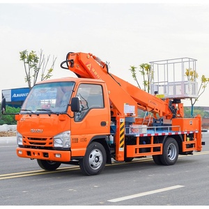 Camión Elevador Aéreo ISUZU Nuevo de 23m a 36m con Plataforma Hidráulica Sobredimensionada, Camión Elevador Aéreo con Motor Diésel - Product Image 1