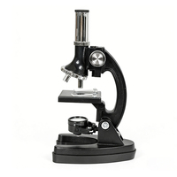 High Power HD Portable 300X-1200X Monocular Biological Microscope Automatic Calibration 1 Year Warranty-Suitcase Kit for
