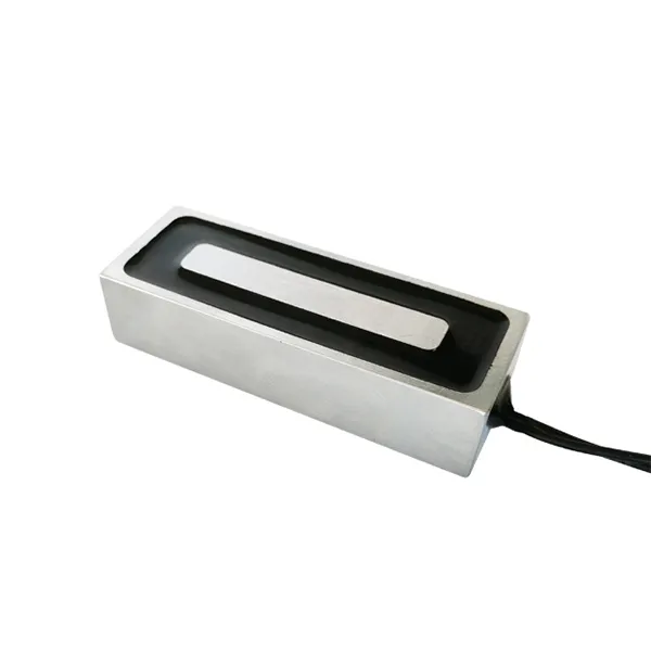 Factory Customized 12v 24v Dc 100cm 88Kg 880N Electric Magnet Rectangular Lifting Electromagnet