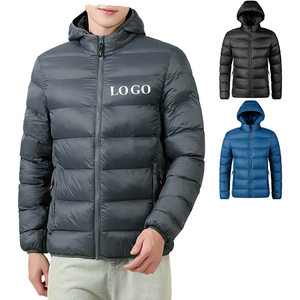 Veste en duvet de canard blanc pour homme, style jeune, simple, polyvalente, décontractée - Product Image 1