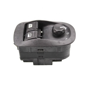 OE 6554.WA 655410 pièces de voiture de haute qualité interrupteur de lève-vitre électrique principal bouton de rétroviseur noir pour Peugeot <span class=keywords><strong>206</strong></span> 306 - Product Image 1
