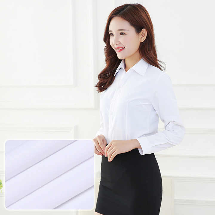 Casual Long Sleeve Lapel Slim Fashion Commute Chic Office Multicolor Printed Top