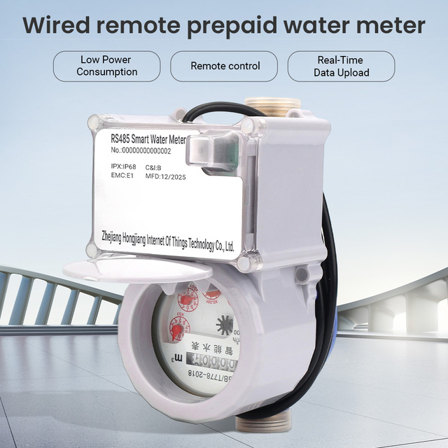 ODM/OEM DN15mm RS485 LCD Smart Water Meter with Remote Meter Reading and Prepayment Function