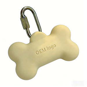 Portable Silicone <b>Dog</b> Training <b>Treat</b> Bag with Clip, Hands Free <b>Dog</b> <b>Treat</b> <b>Pouch</b> for Walking Training, OEM Custom Size Logo - Product Image 2