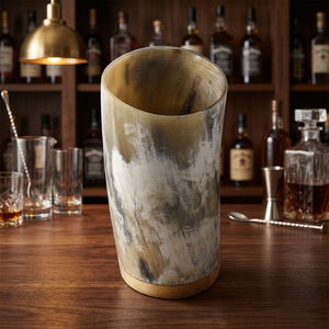 Best Price Authentic Viking Ox Horn Wine Glass Birthday & Groomsmen's Gifts Perfect Finishing From India - Product Image 2