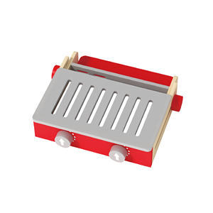 Casa de juegos de madera para niños, juego de barbacoa pequeño de chef, parrilla, juguete de cocina, juego de simulación, barbacoa, 26 Uds. - Product Image 3
