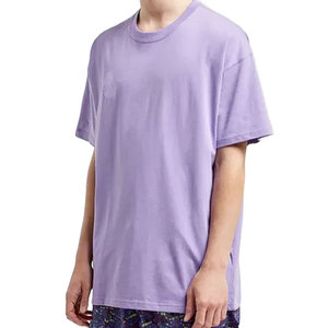 เสื้อยืดคอกลมทรงหลวมคุณภาพสูง ขายส่ง ผ้าฝ้าย 100% เนื้อหนา เสื้อยืดเปล่าทรงโอเวอร์ไซส์สำหรับผู้ชาย - Product Image 3