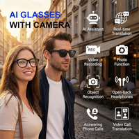 Produit Viral CY03 Lunettes Intelligentes Vidéo 1080P Étanche IP68 Traduction de Sous-titres en Temps Réel Prêtes pour TikTok