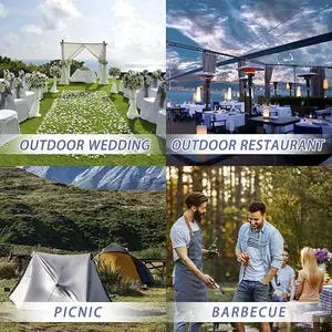 Lều Tiệc Ngoài Trời 10x30FT 3X9M Cho Sự Kiện Đám Cưới Canopy Marquee <span class=keywords><strong>Tent</strong></span> Với Sidewalls Có Thể Tháo Rời - Product Image 4