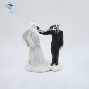 Artesanía de resina de calavera de diseño moderno, decoración interior, regalo Vip para ventas al por mayor - Product Image 1