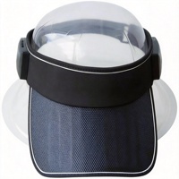 Nouveau Chapeau Audio Solaire Intelligent WYYB PT-H-Y03, Meilleure Vente, 2-en-1 : Chapeau Pare-Soleil + Casque Bluetooth à Oreilles Ouvertes Intégré Double