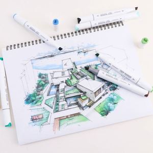 Drawing Painting Art FineLiner Skin <b>Color</b> Dual Tip Brush <b>Pen</b> School Art Supplies Marker <b>Pens</b> - Product Image 4