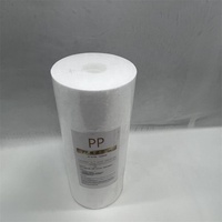 Nouvelle cartouche de filtre à eau PP et bloc de charbon, filtre PP rotatif 5 microns Jumbo pour systèmes de filtration d'eau potable domestiques