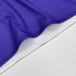 Maillots de basket-ball unisexes réversibles respirants à séchage rapide de haute qualité 100% polyester personnalisés Sublimés Blanc Bleu Imprimés - Product Image 6
