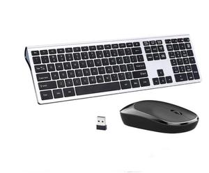US & UK Usb <span class=keywords><strong>Keyboard</strong></span> Mouse 109 Keys Wireless 2,4G Juego de teclado y mouse inalámbricos - Product Image 6