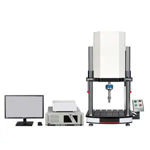 Máquina de prueba de fatiga dinámica electrónica Hong Jin/equipo de prueba de fatiga de alta frecuencia de flexión por compresión extensible
