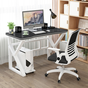 Bureau d'ordinateur simple K-leg Table de gamer de style de course E-sport Table d'ordinateur de bureau Tables de jeu de bureau d'ordinateur de jeu - Product Image 2