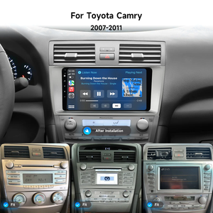 Reproductor de DVD para Auto Dasaita, Estéreo para Auto, Carplay, <span class=keywords><strong>Radio</strong></span> Android para Auto, Pantalla Multimedia, Unidad Principal para Toyota Camry de Sexta Generación 2007-2011 - Product Image 2