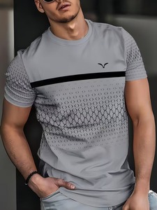 Maillots de basket-ball et de football à manches courtes, t-shirts d'entraînement, t-shirts à manches courtes, personnalisation en usine de vêtements disponible F10 - Product Image 2