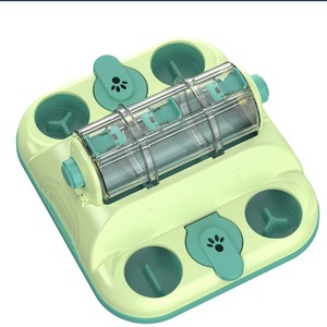 Juguetes para mascotas con capacidad para varios gatos, dispensador educativo de comida, comedero lento giratorio autoentretenido, juguetes educativos para perros - Product Image 5