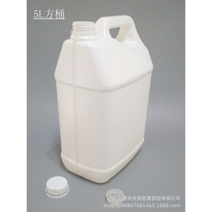 5L <b>Square</b> <b>Plastic</b> <b>Container</b> Hdpe Food Grade With Inner Plug For Spice Oil Storage - Product Image 5