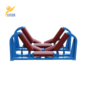 Điều kiện mới thép carbon chống mài mòn máng làm biếng Con lăn đặt giá thấp băng tải vật liệu xử lý các bộ phận thiết bị - Product Image 5