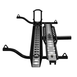 Transporteur d'attelage de <span class=keywords><strong>vélo</strong></span> de moto en acier personnalisé avec rampe de chargement - Product Image 4