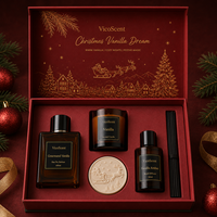 Coffret Cadeau de Parfum de Noël Vanille Cacao Ambre Rêve 100ml pour Femme Eau de Parfum Fabricant Personnalisation du Parfum et de l'Emballage