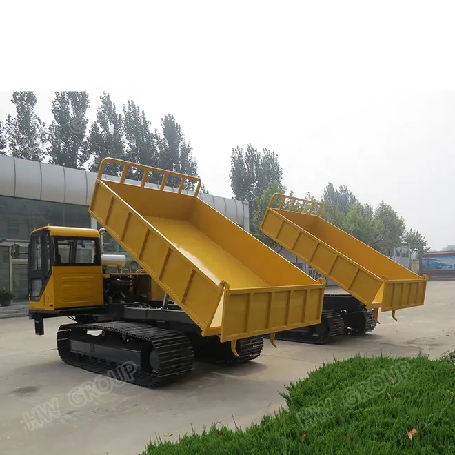 Karet Mini Carrier Crawler Truk Dumper