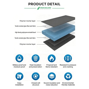 Láminas de Espuma Aislante de Poliestireno <span class=keywords><strong>XPS</strong></span>, Ligeras, Fáciles de Instalar, Resistentes a la Humedad, al Vapor y al Fuego, para - Product Image 3