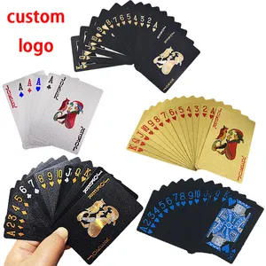 Customized 52 Poker Cards, 2 Jokers, Card Cutter Sports & Entertainment Indoor Board Games Shrink Wrapped Box Package Chip decks