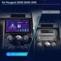 Junsun V1 EU Stock CarPlay pour Peugeot 3008 Radio Navigation Android pour Peugeot 3008 2013-2015 Autoradio Multimédia Voiture